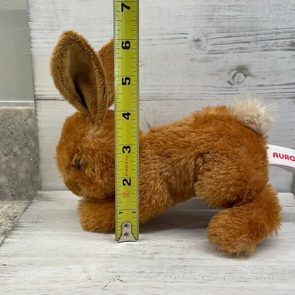 Cute Little Aurora World Stuffed Brown Bunny Rabbit Plush Toy - Picture 7 of 7